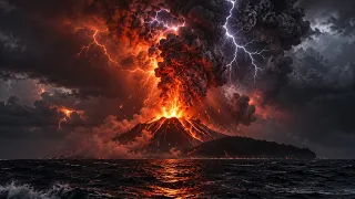 KRAKATOA 2.0 - Andaikan Gunung Krakatau Meletus Lagi - Tsunami Simulation