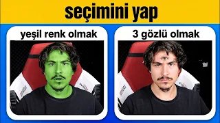 YEŞİL OLMAK MI 3 GÖZLÜ OLMAK MI? (Seçimini Yap)