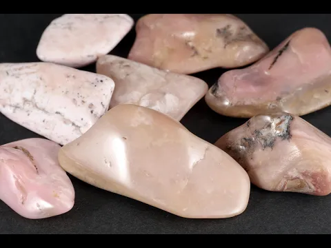 ピンクオパール 磨き石 詰め合わせ 100g｜天然石 通販キラリ石