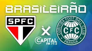 SÃO PAULO X CORITIBA | AO VIVO | BRASILEIRÃO |