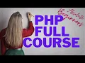 PHP CRASH COURSE FOR ABSOLUTE BEGINNERS PHP FULL COURSE