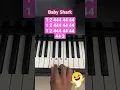 How to play Baby Shark on Piano with Easy Notes #easypiano #babyshark #cocomelon #pianolesson #kids