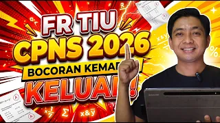 TERNYATA TIPE INI KELUAR LAGI! FR Soal TIU CPNS 2026 Berdasarkan Ujian Kemarin