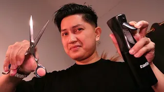 ASMR BARBERSHOP💈 But You are sick 🤒