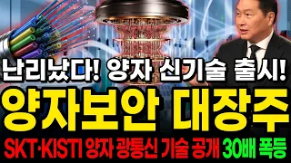 [긴급속보] 2033년 상용급 양자컴퓨터 노린다 숨은 수혜주 세계 1위 神의 양자컴퓨터 '이 기업' 주식 하나라도 있으면 폭발합니다 #주식추천 #양자컴퓨터