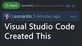 Create a Pull Request from Visual Studio Code