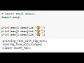 How to print emoji using python