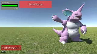 Pokemon Battle U Nidoking Moves Gen I
