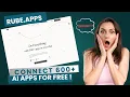 Lagu Rube Apps Explained: Insane App which can Connect Your AI to 500+ Tools Instantly. A Must Watch !