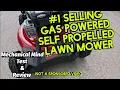 Selling Gas Powered Push Mower Test and Review Toro 21321 140cc Self Propelled Mower