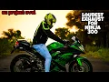 Download Lagu SC PROJECT OVAL 🔥 | BEST EXHAUST FOR KAWASAKI NINJA 300 | #sgvlogs #sg SG GAMING YT