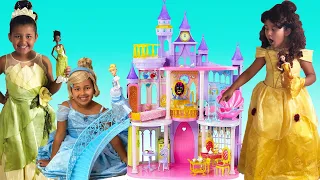 Download Disney Princess Castle and Dolls | Halloween Costumes and Toys MP3