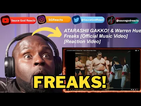 Download MP3 ATARASHII GAKKO! & Warren Hue - Freaks [Official Music Video] | REACTION