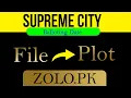 Supreme City Balloting Update Bismillah develops ZOLO real estate
