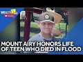 Mount Airy honors life of teen killed in floods