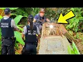 Lagu Encontramos um COFRE gigante procurado pela POLICIA