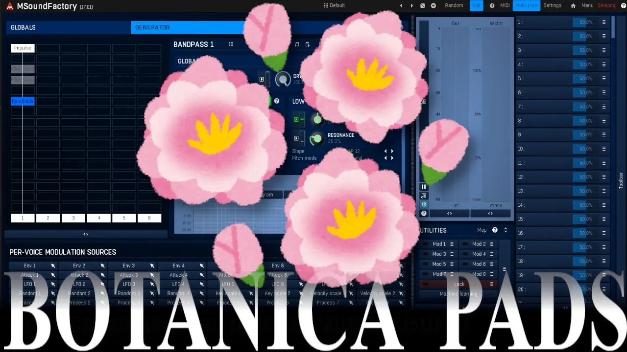 Botanica Style Ambient Pads in MSoundfactory: video thumbnail