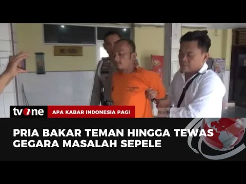 Tuduh Curi Ponsel, Pria Tega Bakar Teman Sendiri