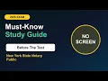 New York State Notary Public 2026 50 Must-Know Topics Before the Test Study Guide