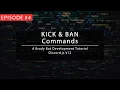 JavaScript Discord Bot Tutorial Episode 4 - Kick Ban Commands