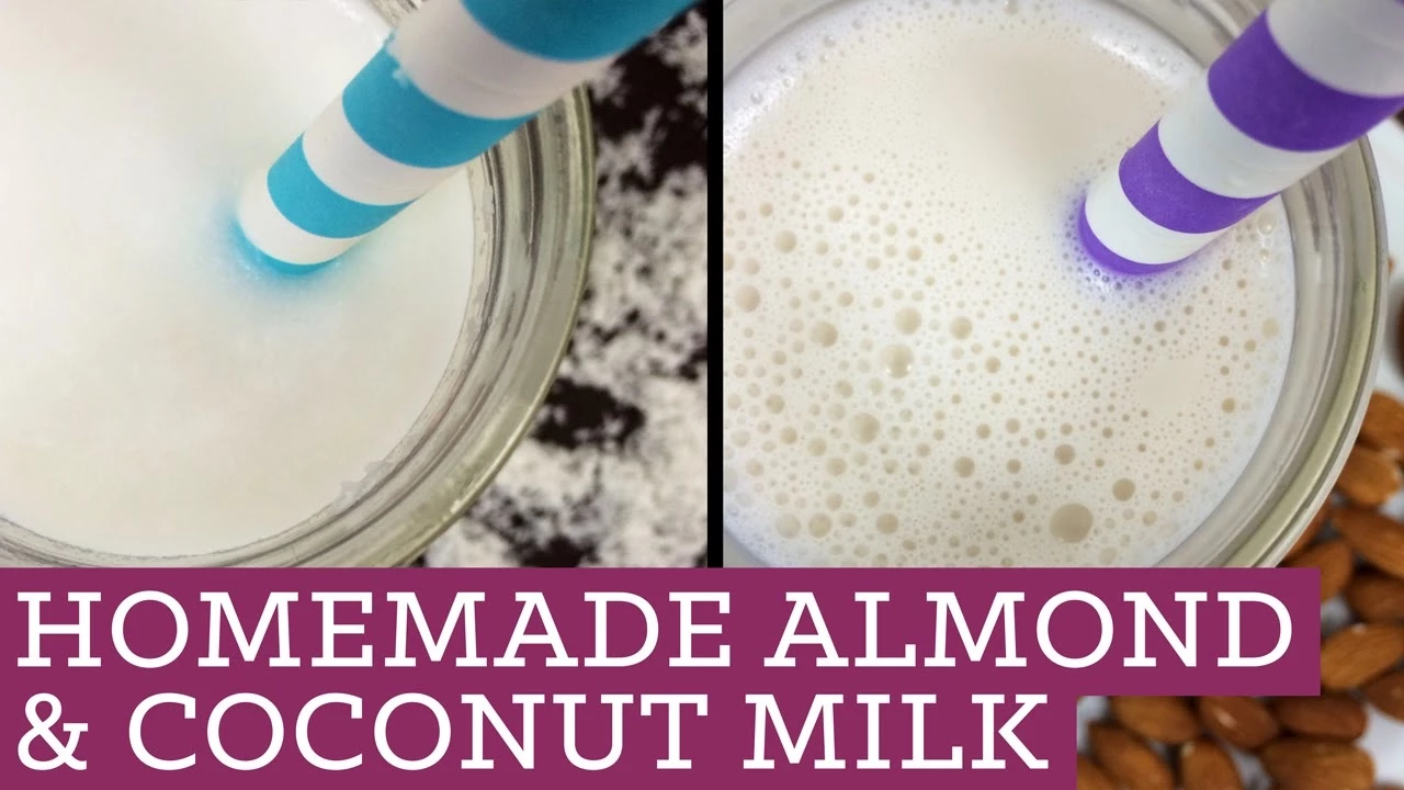 Homemade Almond and Coconut Milk - Mind Over Munch Episode 24