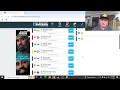 Playing NFL Mock Draft Simulator - 2025