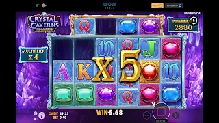Wow Vegas Sweepstakes Casino Crystal Caverns Big Win 40 SC Bet
