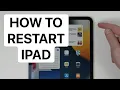 How To Restart iPad - Reboot Hard Restart Reset Apple iPad