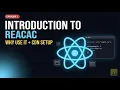Introduction to React Why Use It CDN Setup Episode 1 React Course 2026