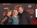 Marilou York and Mark Hamill at Star Wars The Last Jedi Premiere