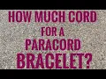 How to measure your wrist for a Paracord Bracelet