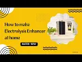 Download Lagu How to make Electrolysis Enhancer at home (required only for strong kangen \u0026 strong acidic water)