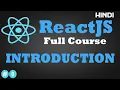 ReactJS Introduction Hindi Full Course For Beginner From Scratch To Advance ReactJS Projects