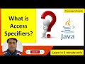 Access Specifier in Java Hindi Public Private Protected Lec 13