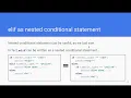 CS3A Week 3 Nested conditional