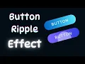 How to Create Ripple Effects Using HTML CSS JavaScript