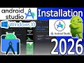 How to install Android Studio on Windows 10 2026 Update Run Android Apps on Mobile Phone