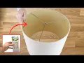 Got an old lampshade lying around Steal this BRILLIANT DIY idea