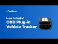 How to Install OBD Plug-in Vehicle Tracker I FleetSharp