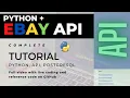 EBAY API Python Tutorial