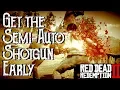 RDR2 - Get the Semi Auto Shotgun EARLY Watson s Cabin location Red Dead Redemption 2