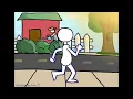Alan Becker walk cycle animation
