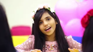 قناة اطفال ومواهب الفضائية كليب القمر في عيدها ريماس قصادي 