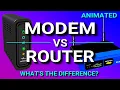 Modem vs. router - wat is het verschil?