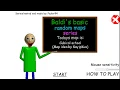 MOD BALDI RANDOM SCHOOL Horror game BBRMS Cubical school - Let s play