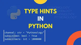 Python Type Hints More Readable Code With type Hints in Python