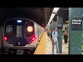 NYC Subway D N R Trains Atlantic Av-Barclays Center R46 R160 R211A