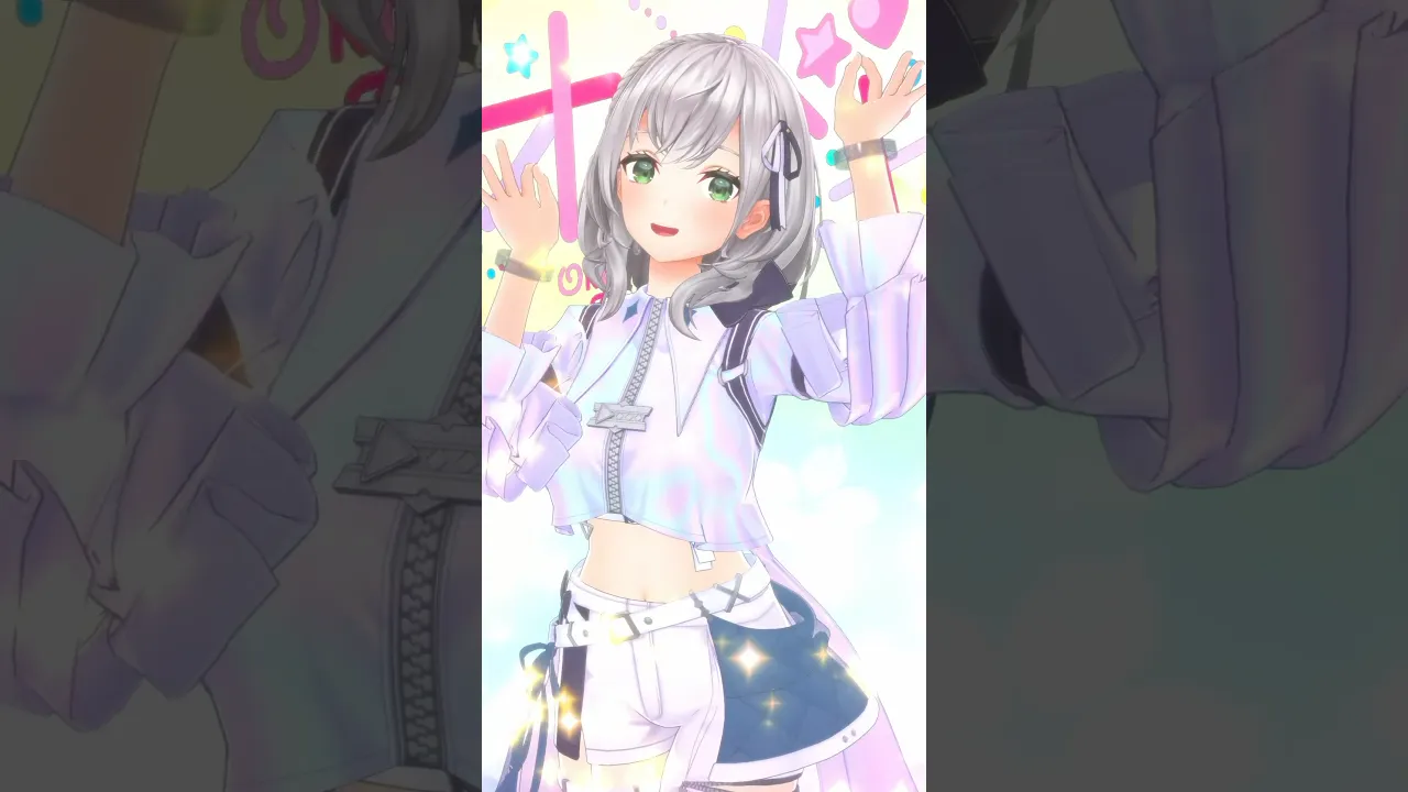 【#オキドキ】あずちゃんのオリ曲「オキドキ」踊ってみた✨【白銀ノエル】#shorts