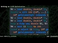 Writing an LLVM Optimization