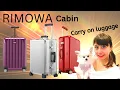RIMOWA Carry-On Luggage Classic Cabin Essential Cabin S Essential LITE Cabin